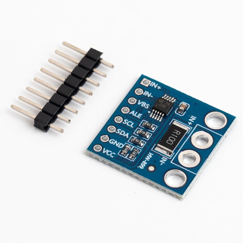 Qoroos 3pcs INA226 IIC I2C Interface Bi-Directional Current Monitoring Sensor Power Monitor Sensor Alert Monitor Module with Alarm Function 36V for Arduino - Image 4